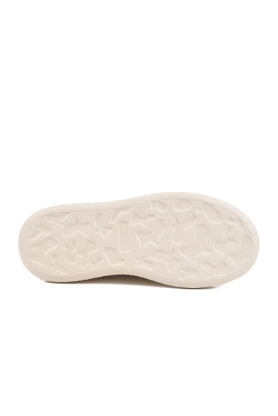 Ayakmod Beyaz Kalın Taban Kadın Sneaker T-300 Z - 5