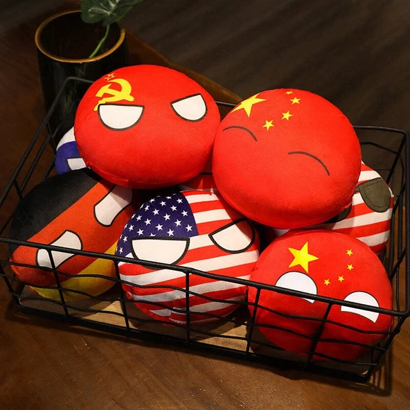 Polandball Zıplayan Top - ABD Güneş Gözlüklü - Uzaktan Kumandalı (Data Kablolu) - 6