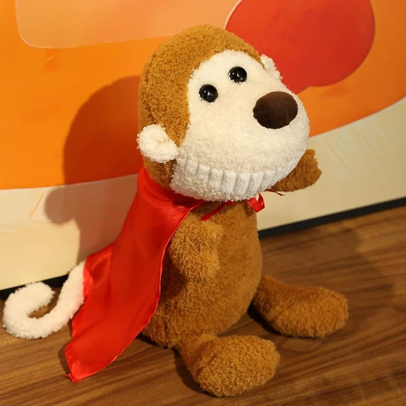 Ay Işığı Sonatı Serisi Büyük Dişli Maymun Peluş Oyuncak - 60cm