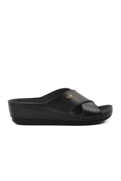 Ayakmod Siyah Anatomik  Kadın Terlik Ayakmod  15.032 Z