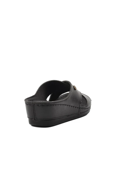 Ayakmod Siyah Anatomik Kadın Terlik Ayakmod 15.032 Z - 4