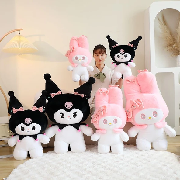 Kuromi Peluş Oyuncak Bebek - 70cm - 3