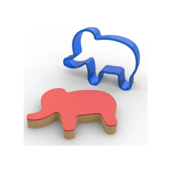 Fil Polikarbon Kurabiye Kalıbı ürün görseli