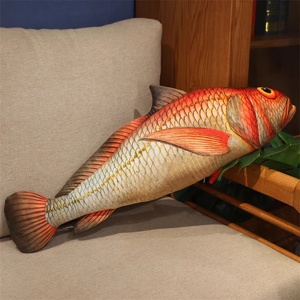 Okyanus Balığı Peluş Yastık - Model C - 70cm