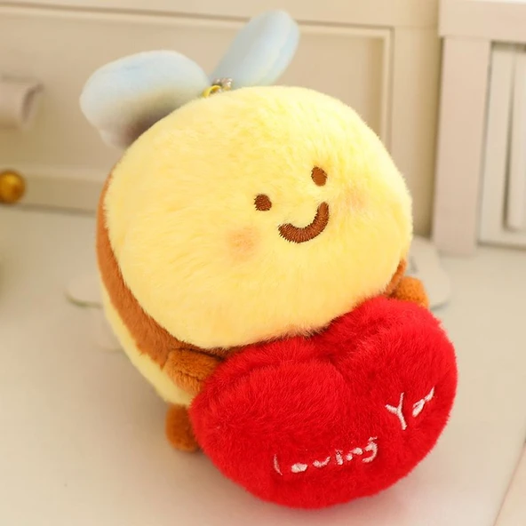 Orman Meyveli Arı İlaç Peluş Oyuncak - 7cm - 10