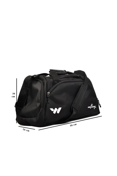 Walkway Siyah  Unisex Spor Çanta Bolse Çanta - 4