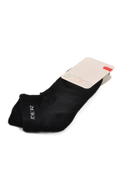 Walkway Siyah Unisex Çorap Ider Patik Spor Çorap