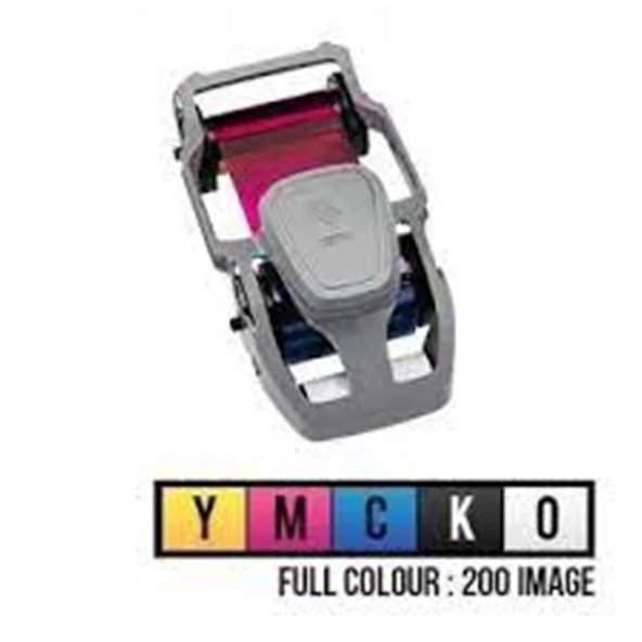 Zebra 800300-250 YMCKO Ribon 200 Baskı ZC100-ZC300 - 2