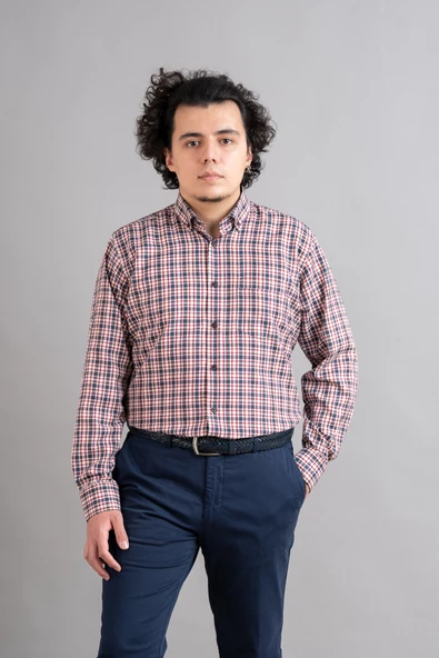 MUGİ CEPLİ RAHAT KESİM MEVSİMLİK ERKEK GÖMLEK