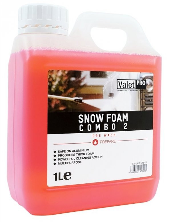 Valet Pro Snow Combo 2 Yoğun Kir Sökücü Köpük - 1 lt - 2