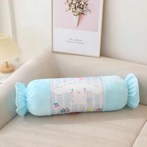 Şeker Yastık Peluş Oyuncak - Sarı - 70cm - 9