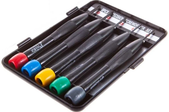 Proskit 8pk-2063 5 Parça Hassas Saatçi Tornavida Seti 20 Mm Proskit - 5