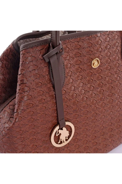 U.S. Polo Assn. Taba Kadın Omuz ve El Çantası US23652 - Resim 3
