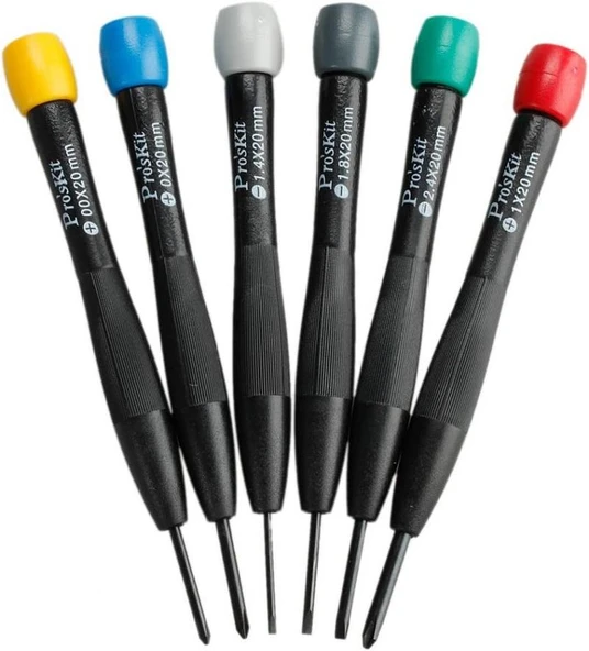 Proskit 8pk-2063 5 Parça Hassas Saatçi Tornavida Seti 20 Mm Proskit - 3