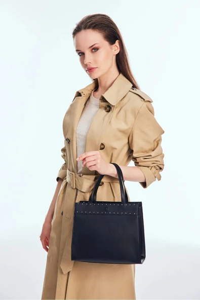 U.S. Polo Assn. Siyah Kadın Omuz ve El Çantası US24560 - Resim 2