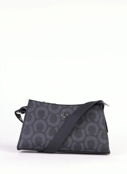 U.S. Polo Assn. Siyah Kadın Omuz ve El Çantası US24584 - Resim 4