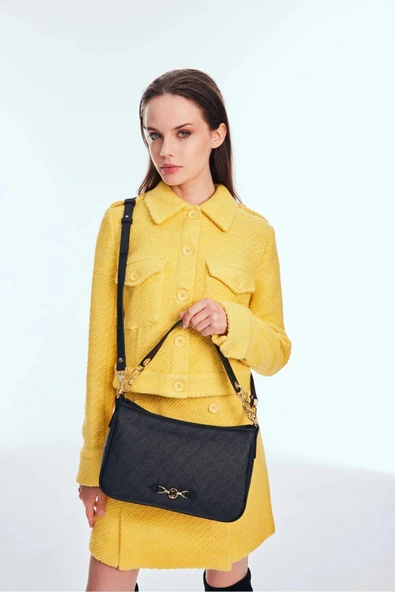 U.S. Polo Assn. Siyah Kadın Omuz ve El Çantası US24507 - 2