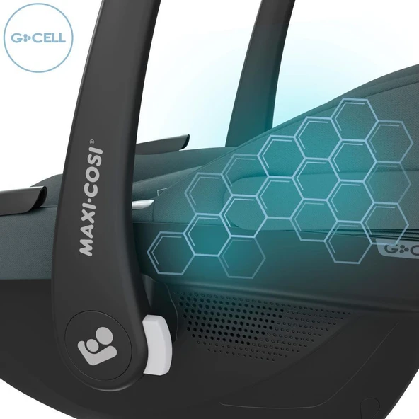 Maxi-Cosi Pebble S ADAC'lı İsofix Bazalı Ana Kucağı ve Bebek Oto Koltuğu 0-13 kg Tonal Graphite - 9
