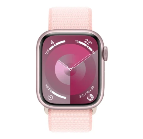 APPLE Watch Series 9 GPS MR953TU/A 41 mm AI Pembe - SL (Apple Türkiye) - 2