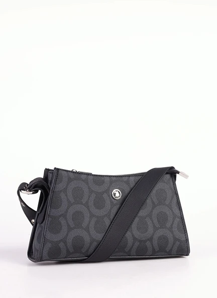 U.S. Polo Assn. Siyah Kadın Omuz ve El Çantası US24584 ürün görseli