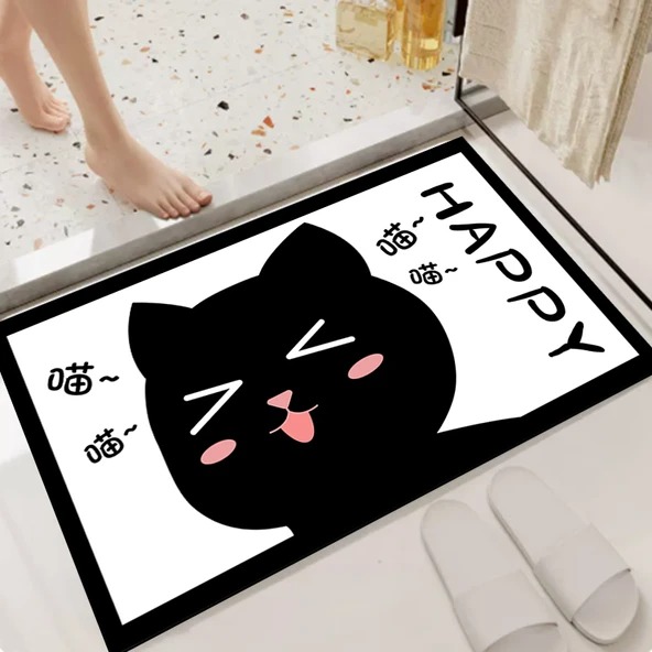 Diyatomit Banyo Paspası - 40x60 cm - Dumanlı Darı - 12