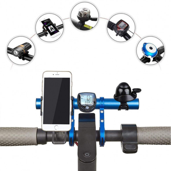 Elektrikli Scooter Gidon Uzatma Genişletme Aparatı - 3
