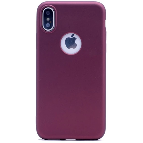 Gpack Apple iPhone X Kılıf Premier Silikon KılıfNano Glass Koruyucu - Resim 6