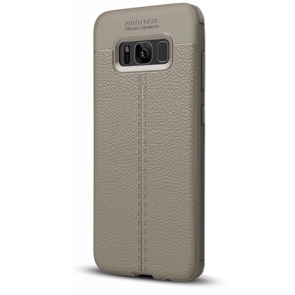 Gpack Samsung Galaxy S8 Plus Kılıf Niss Silikon Deri Görünümlü