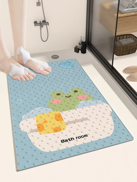 Çocuk Banyo Kaymaz Zemin Matı - PVC Duş Matı - 50x80cm - Küçük Bomei - 2