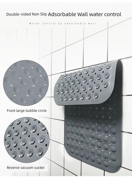 Kaymaz Banyo Paspası - Haki Kare 53x53 cm - 6