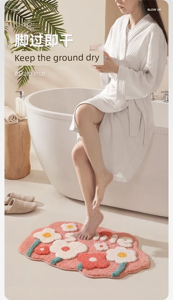 Kaymaz Banyo Paspası 45x70cm - Beş Yıldızlı Mağaza - 9