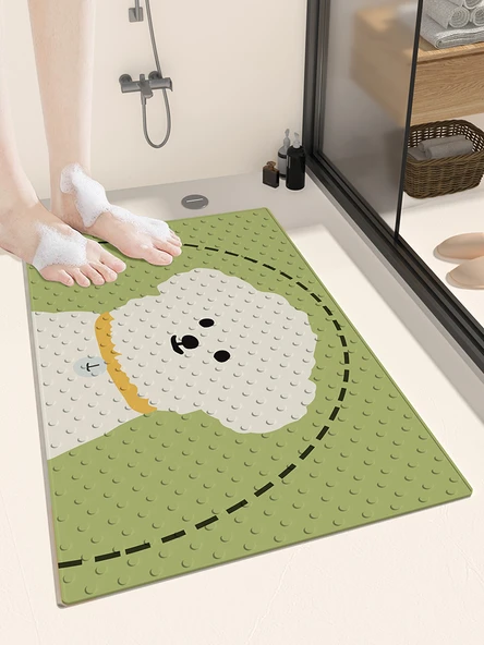 Çocuk Banyo Kaymaz Zemin Matı - PVC Duş Matı - 50x80cm - Küçük Bomei