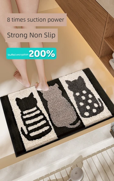 Çizgi Film Banyo Paspası 40X60cm Küçük Kral Kaymaz Halı - 8