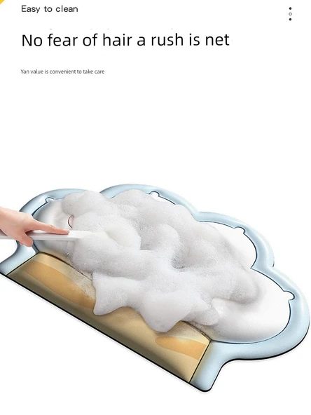 Çizgi Film 3D Banyo Paspası - 50x80cm - Etli Kedi Pençesi Desenli - 5