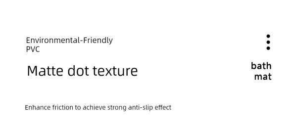 Kaymaz Yuvarlak PVC Banyo Paspası - 65x65cm - Garip Köpek-1 - Resim 11