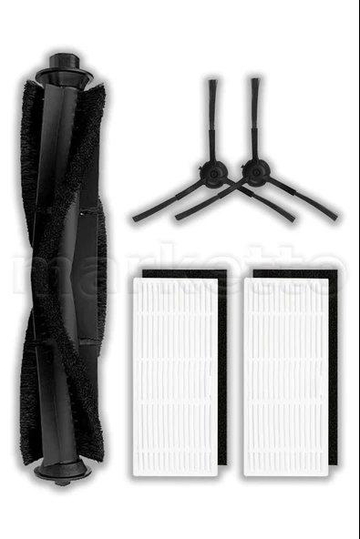 Wiami Fx-11 Plus Uyumlu Yedek 5 Parça Seti Ana / Yan Fırça Hepa Filtre