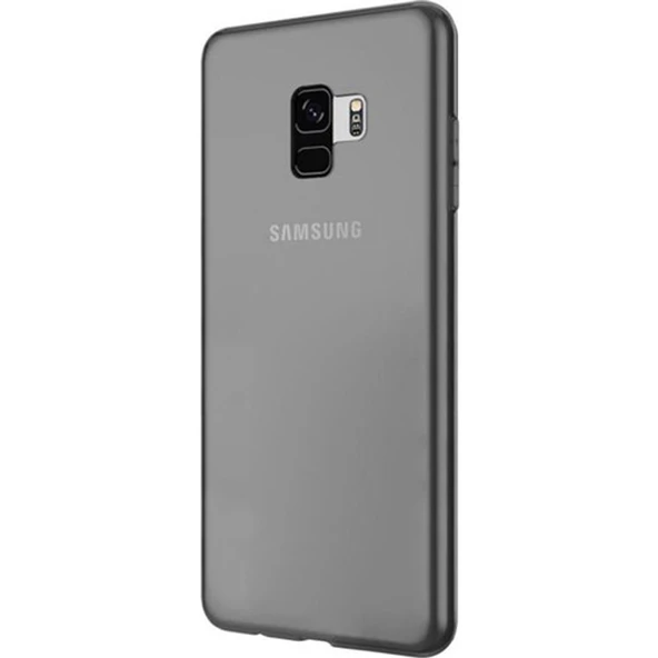 Gpack Samsung Galaxy S9 Kılıf 02 mm SilikonFull Kapatan Cam