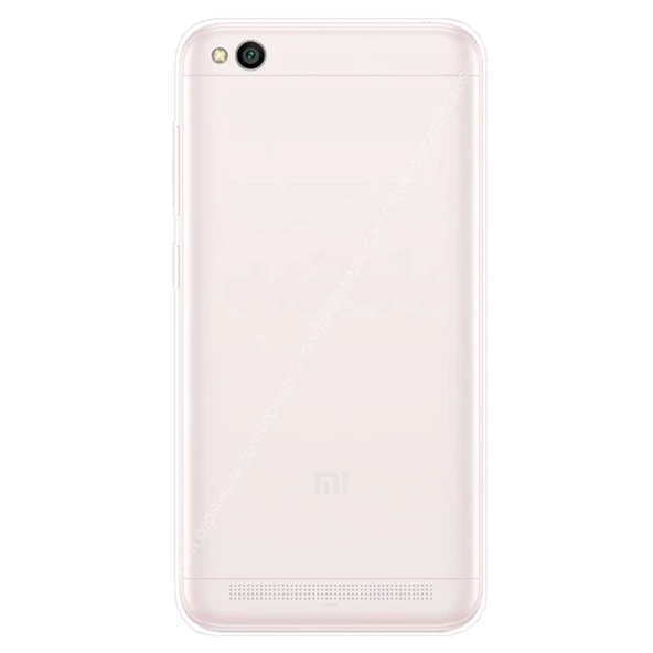 Gpack Xiaomi RedMi 5A Kılıf 02 mm Silikon KılıfNano Glass