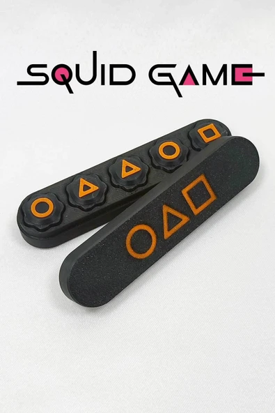 HOBİTRONİK  Squid Game Dark Serisi Beş Taş (5 TAŞ) Oyunu Gonggi