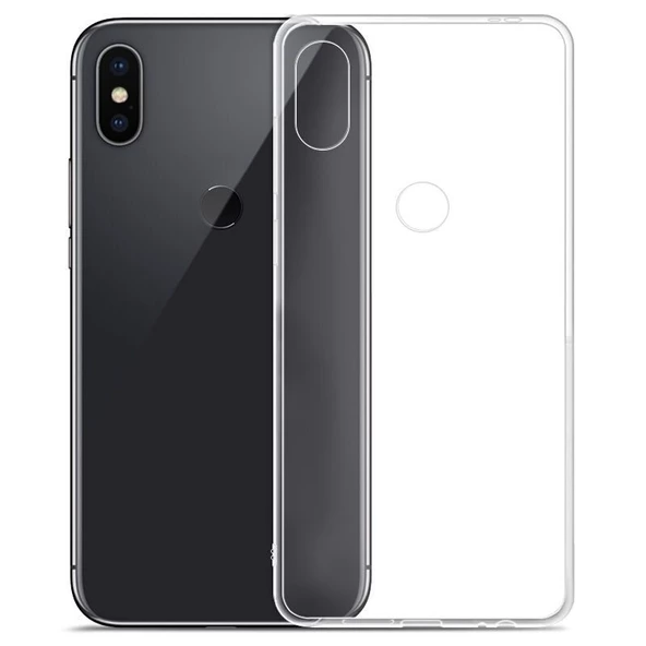 Gpack Xiaomi RedMi Note 5 Pro Kılıf 02 mm Silikon Kılıf