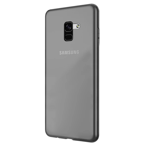 Gpack Samsung Galaxy A8 Plus 2018 Kılıf 02 mm SilikonNano Glass