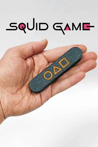 HOBİTRONİK  Squid Game Dark Serisi Beş Taş (5 TAŞ) Oyunu Gonggi - 3