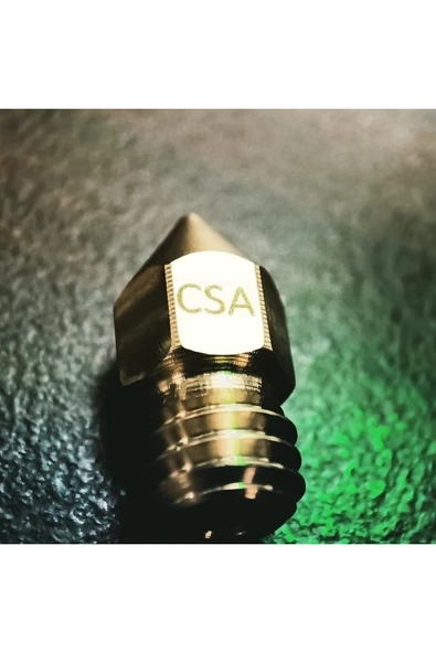 CSA Mist  Csa 3d Yazıcı Mk8 Nozzle 0.4mm 10 Adet - 2