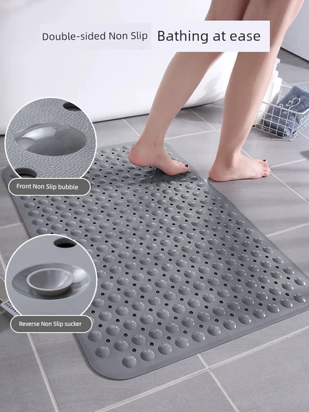 Kaymaz Banyo Halısı - 80x80cm Kahverengi Büyük Kabarcıklı - 2