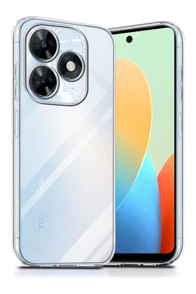 Buffay Tecno Spark 20 Premium Şeffaf Silikon Kılıf