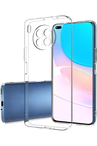 Buffay Huawei Nova 8i Premium Şeffaf Silikon Kılıf