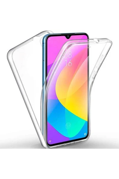 Buffay Xiaomi Mi 9 Lite Çift Taraflı Silikon Kılıf