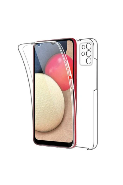Buffay Samsung Galaxy M51 Çift Taraflı Silikon Kılıf