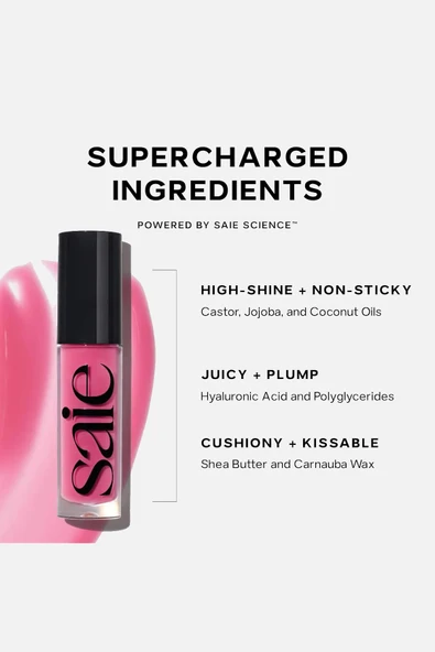 Saie Glossybounce Parlaklık Veren Nemlendirici Dudak Yağı Burst 5ML - 5