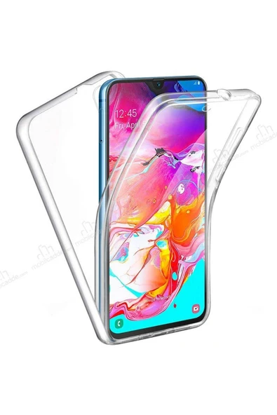 Buffay Samsung Galaxy M31 Çift Taraflı Silikon Kılıf